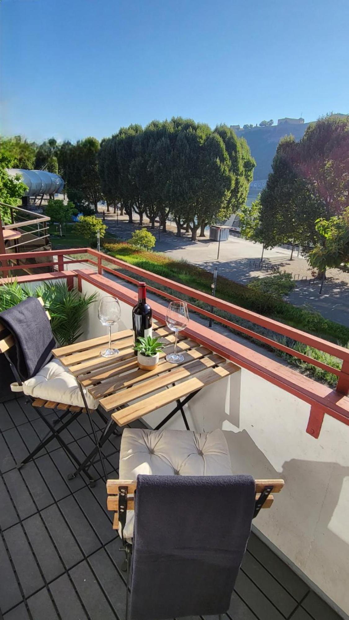 Apartment Mit Balkon Am Rhein Koblenc Exteriér fotografie